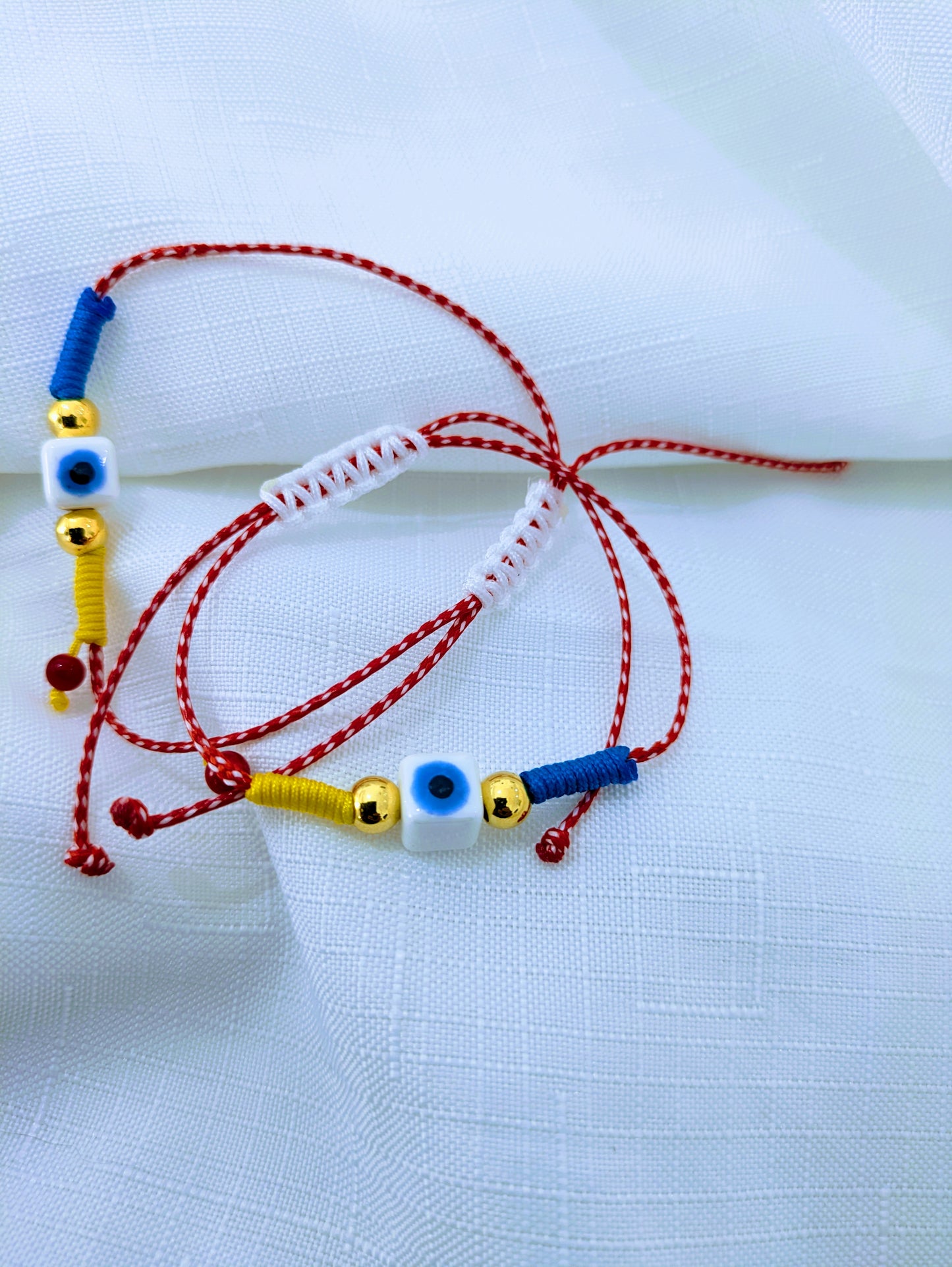 Marti Bracelet with ceramic bead and details