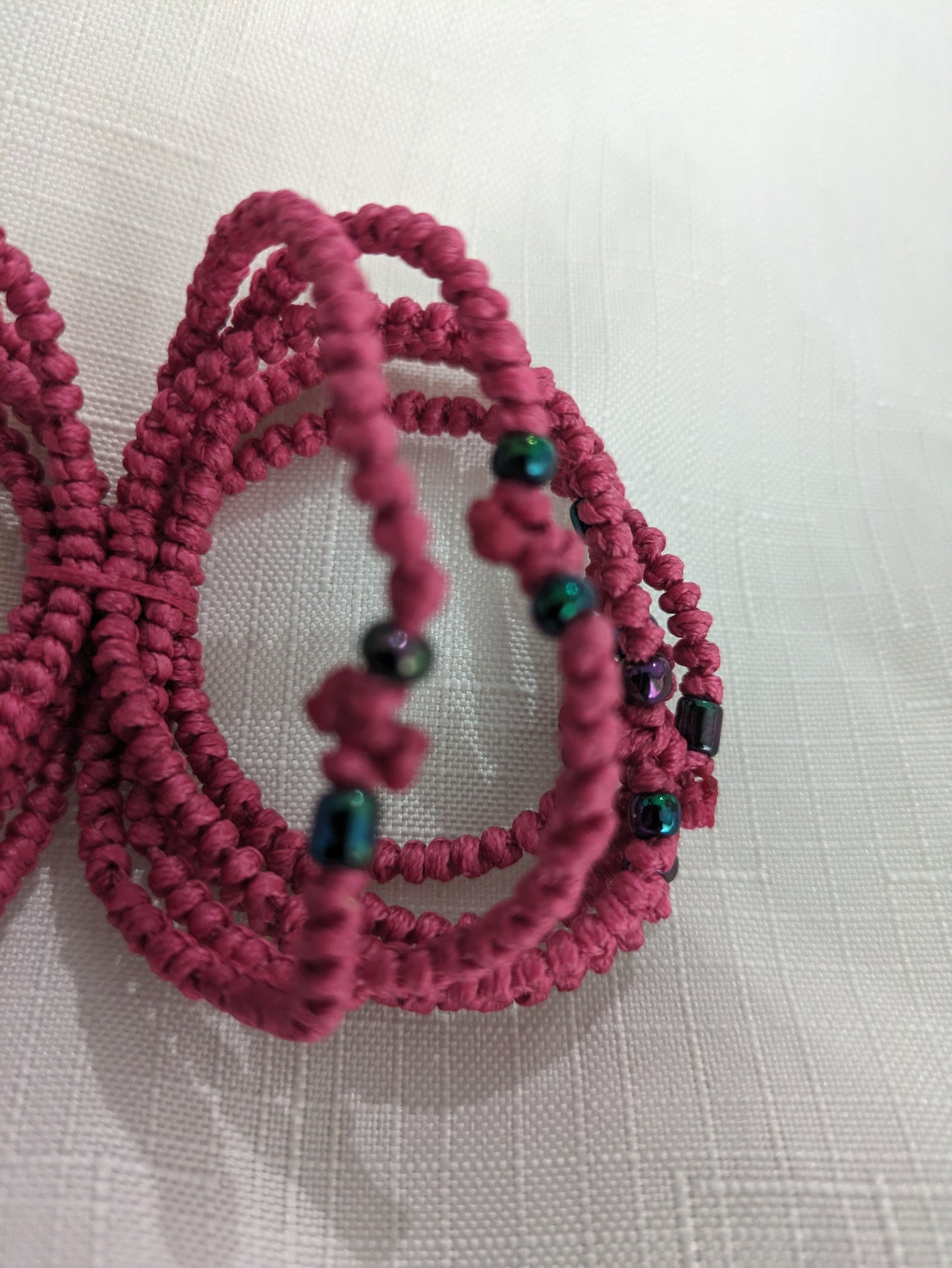 Prayer Rope- Komboskini Fuschia