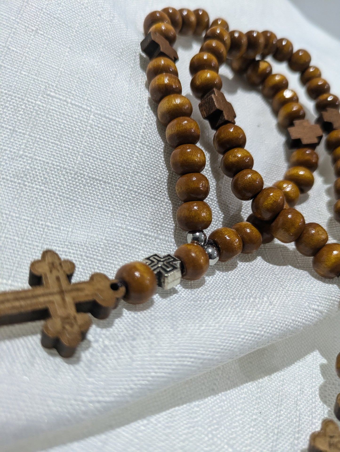 ICXC Wooden Rosary