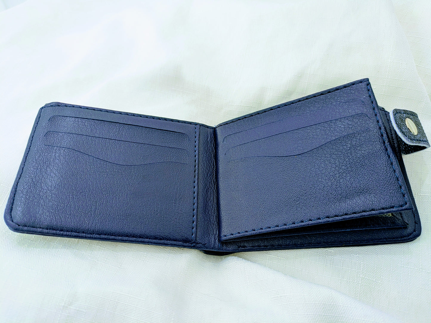 Men's wallet blue