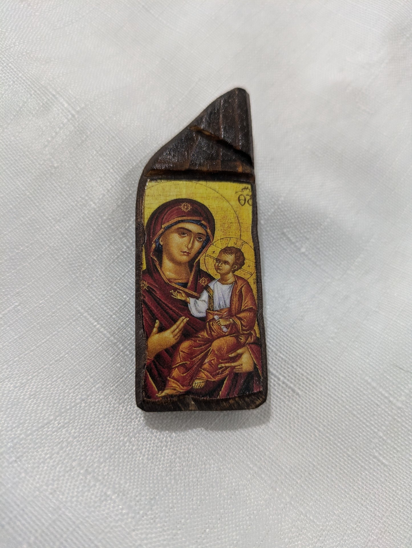 Wooden Icon Magnet