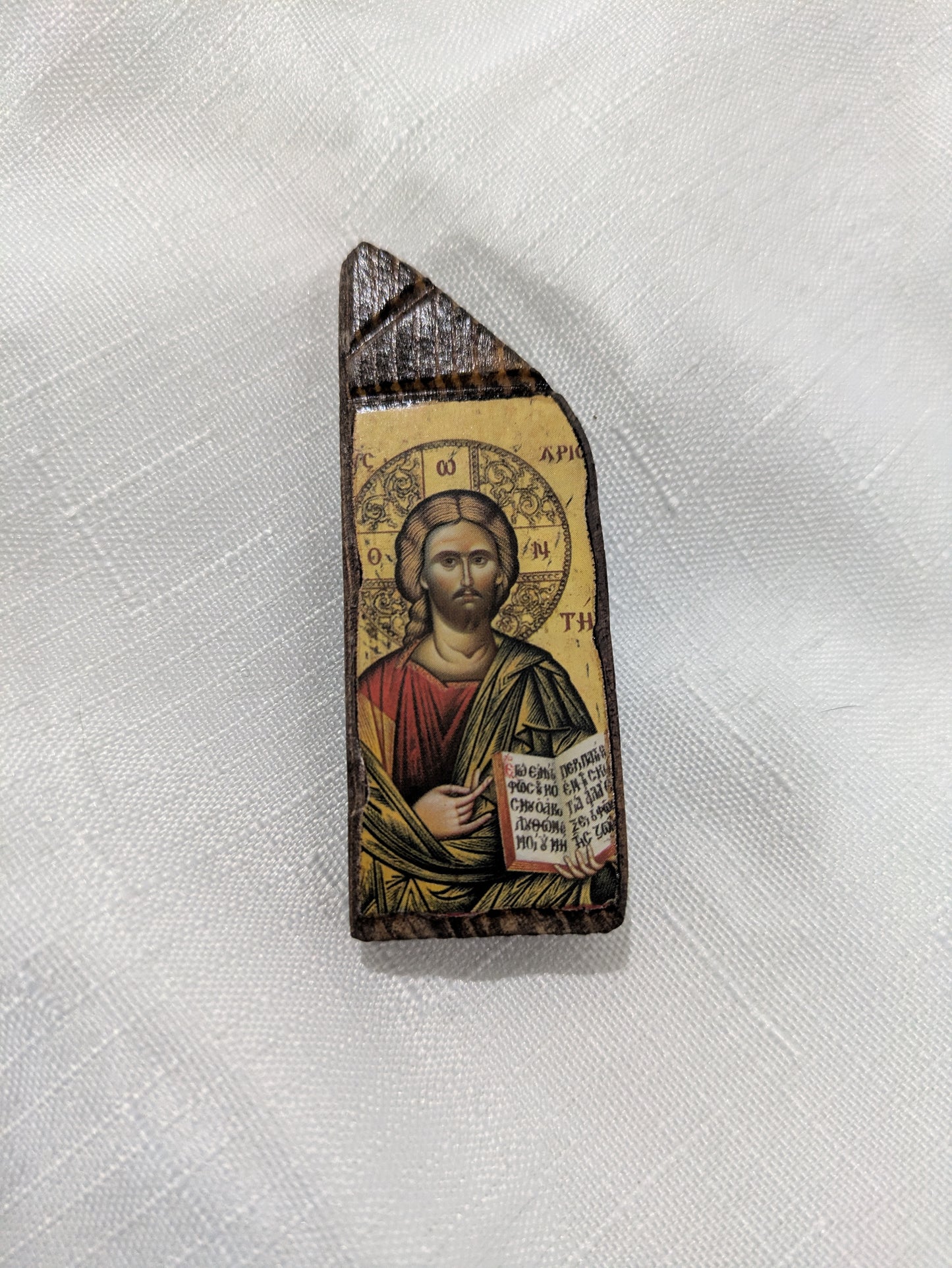 Wooden Icon Magnet