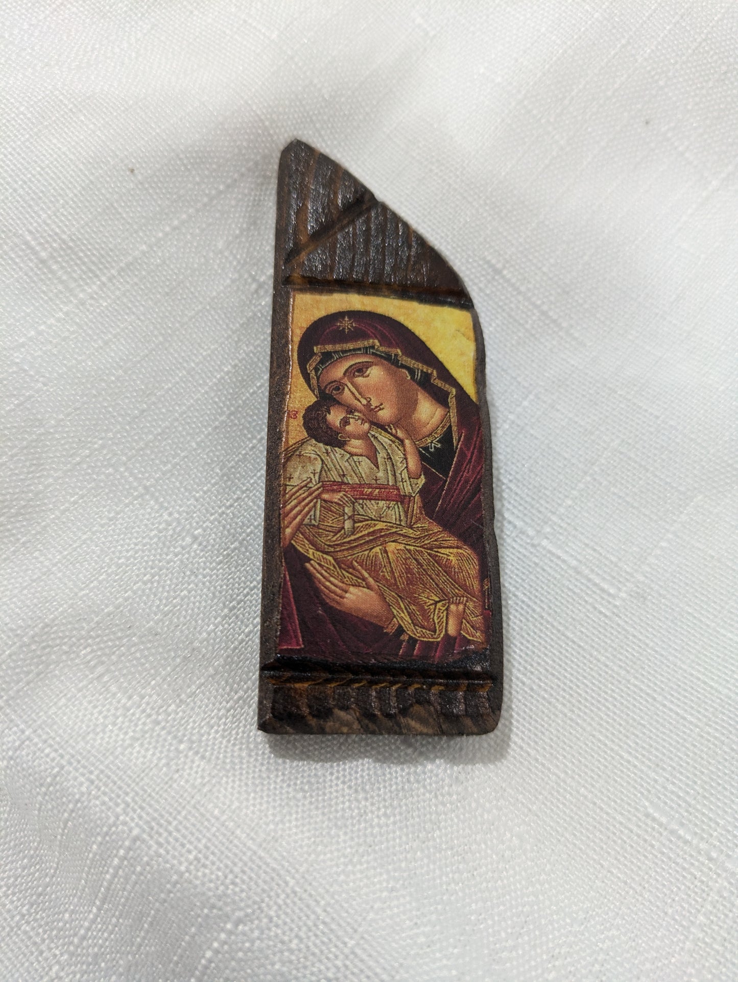 Wooden Icon Magnet