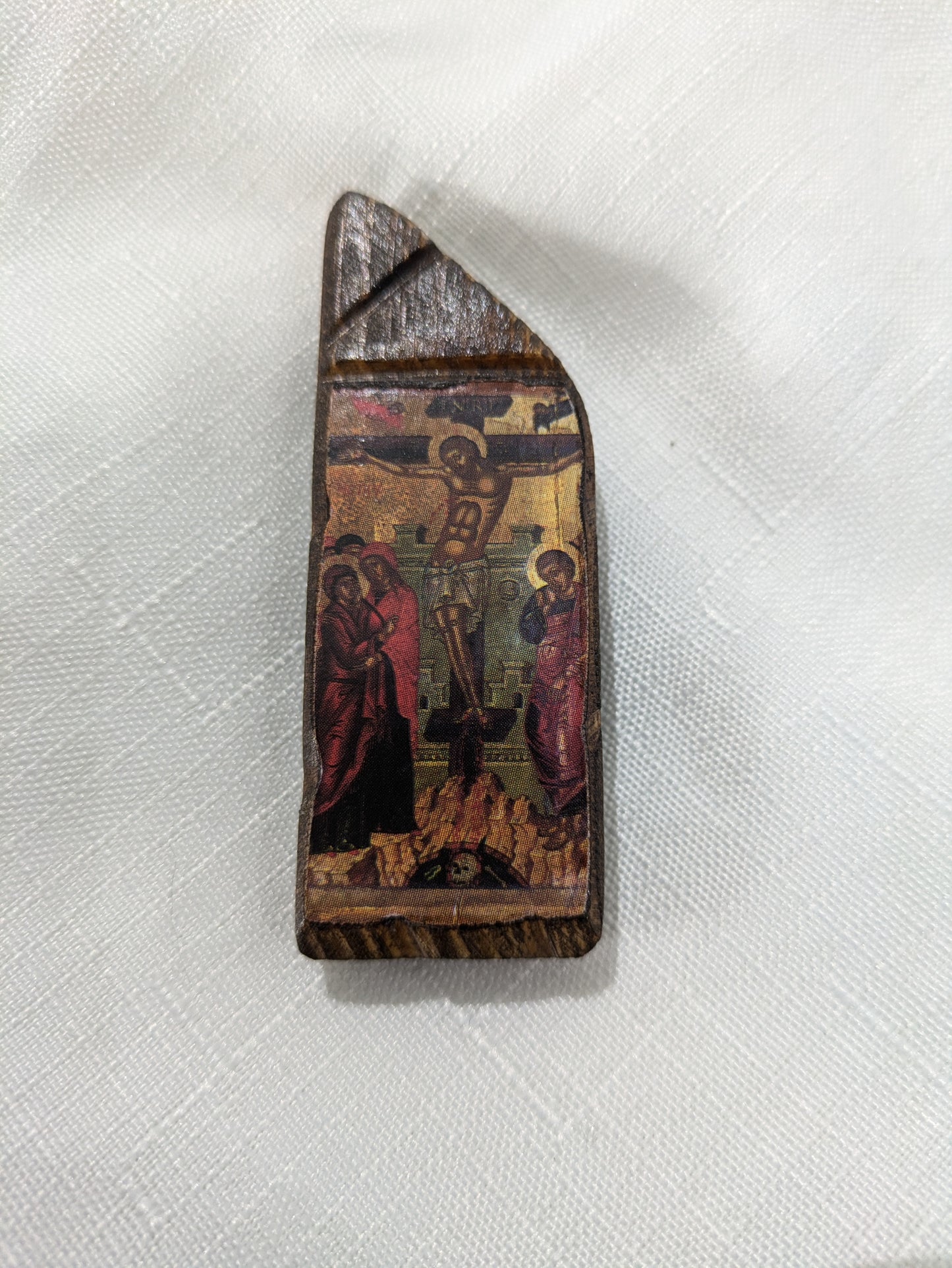 Wooden Icon Magnet