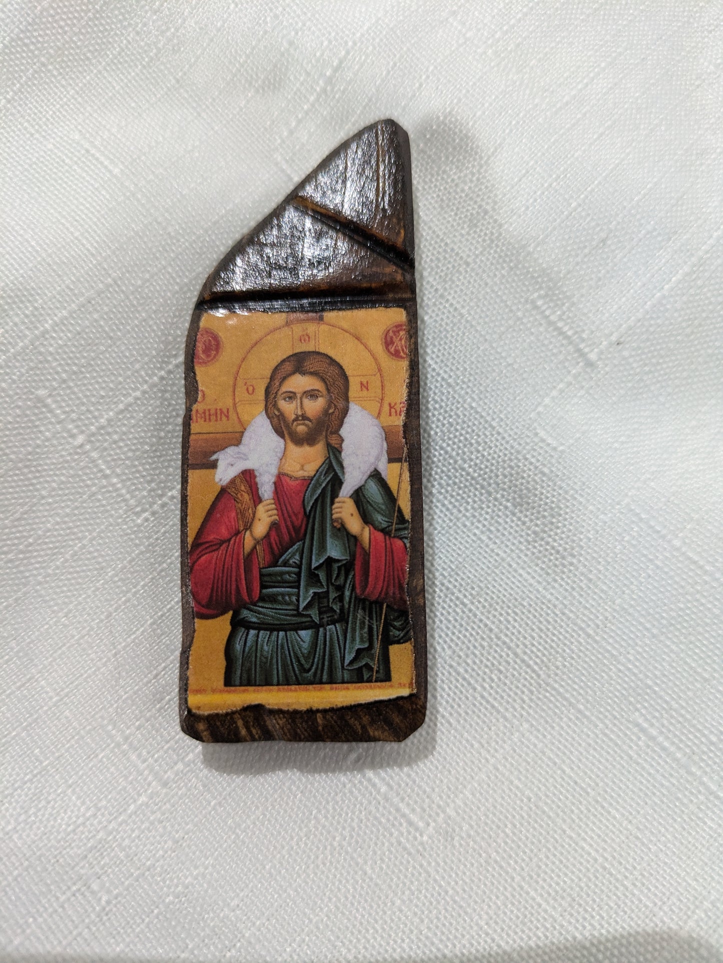 Wooden Icon Magnet
