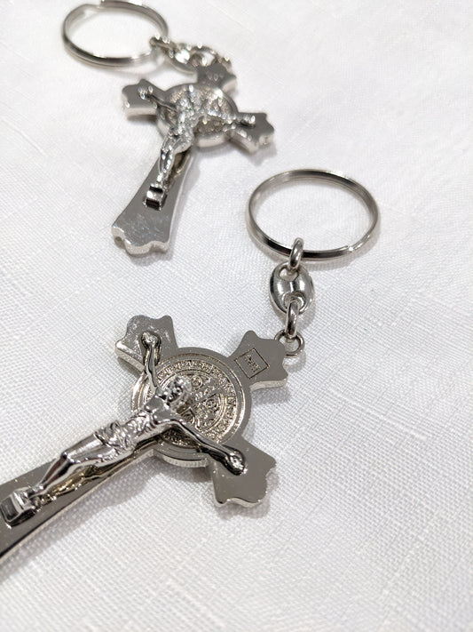 Solid Cross Keyring