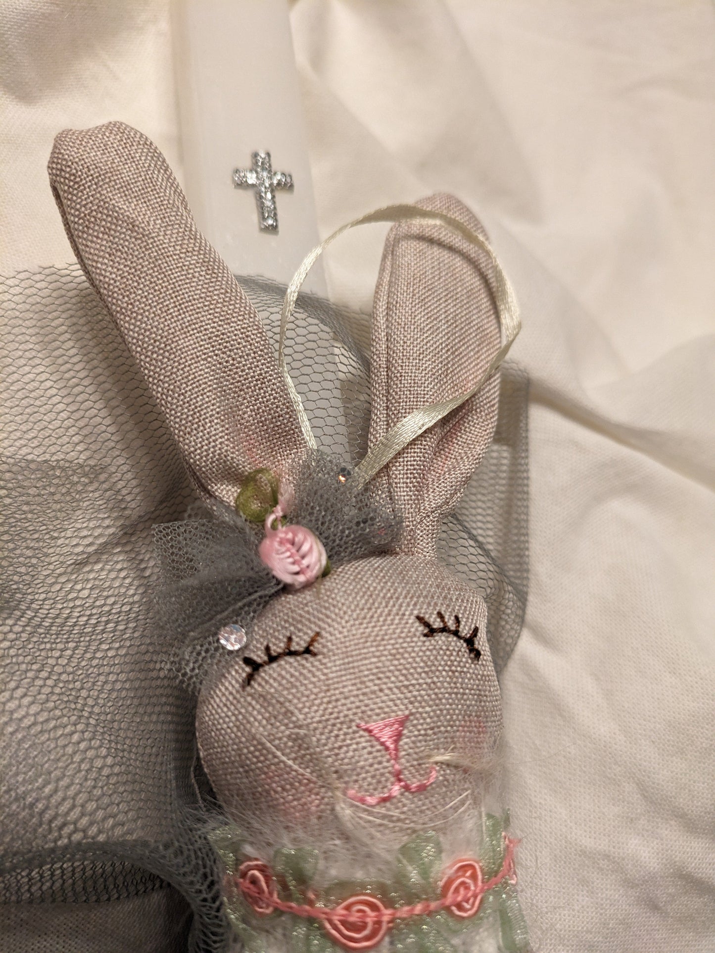 Her Bunny Candle- Olympia