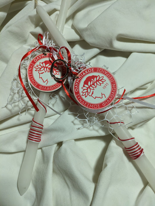 OLYMPIAKOS Keyring Candle