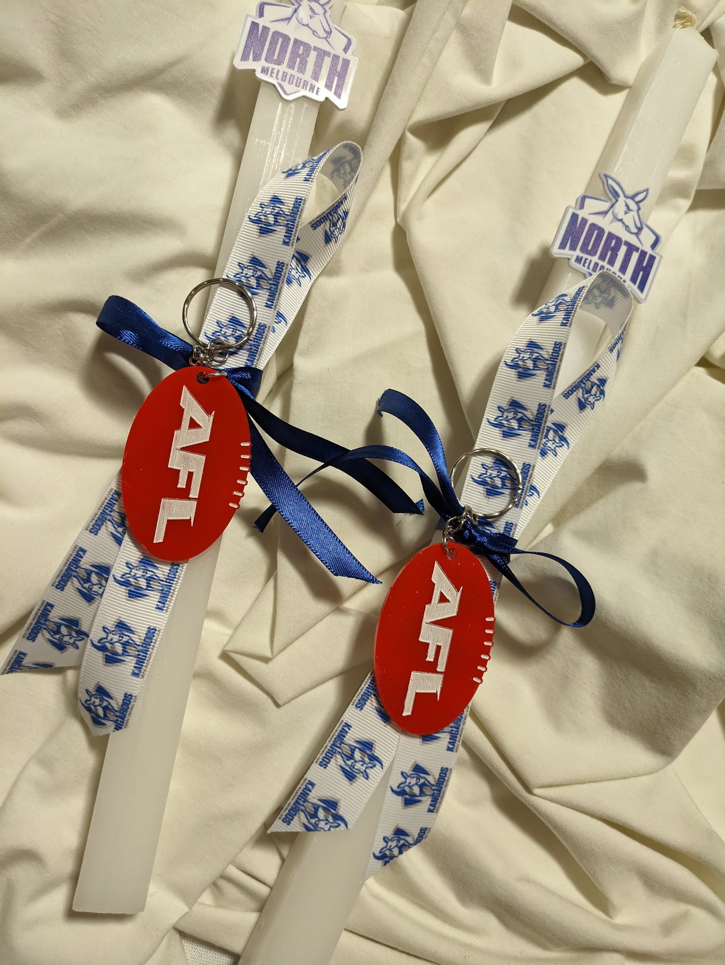 Kangaroos Football Candle