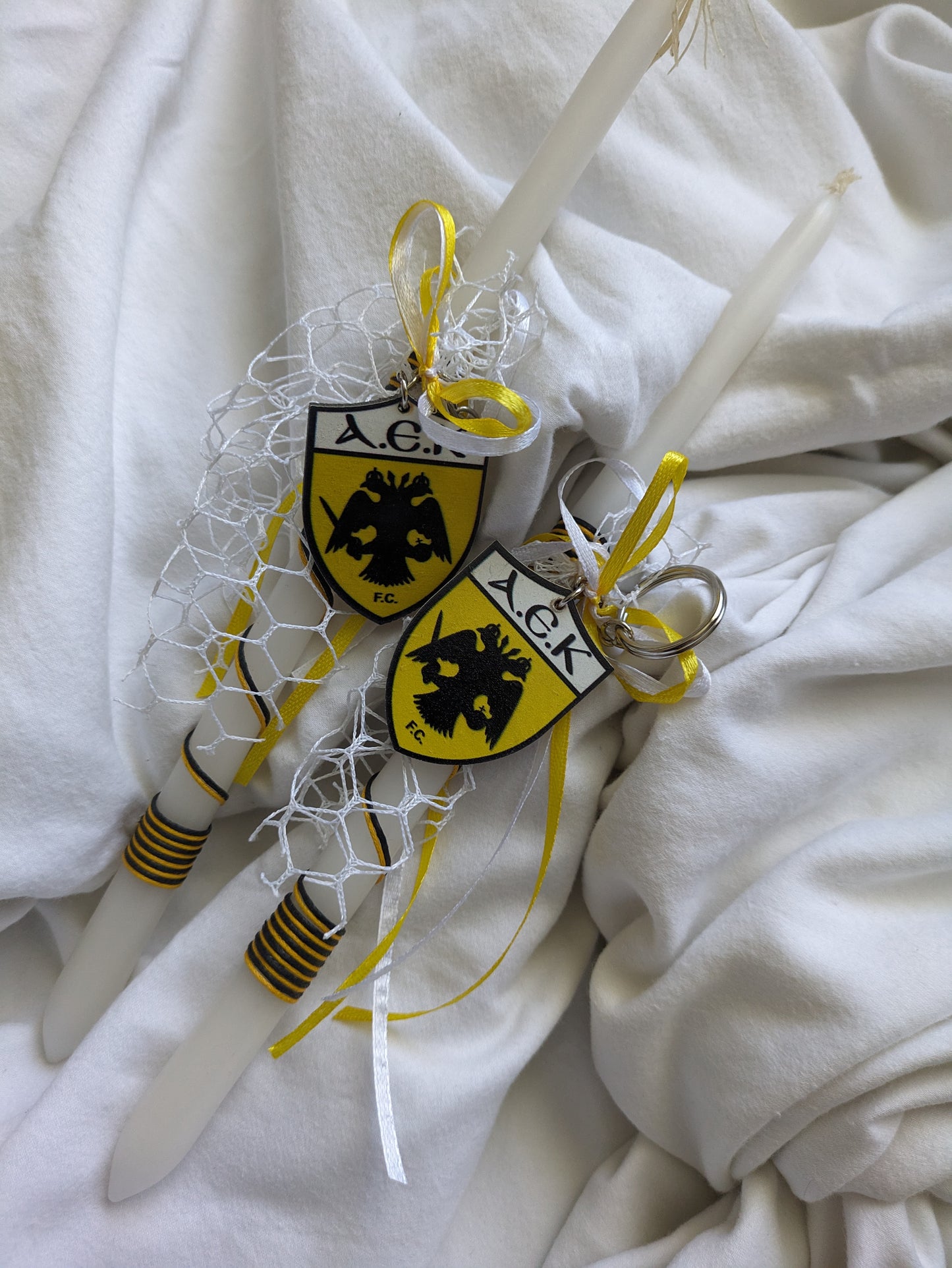 AEK Keyring Candle