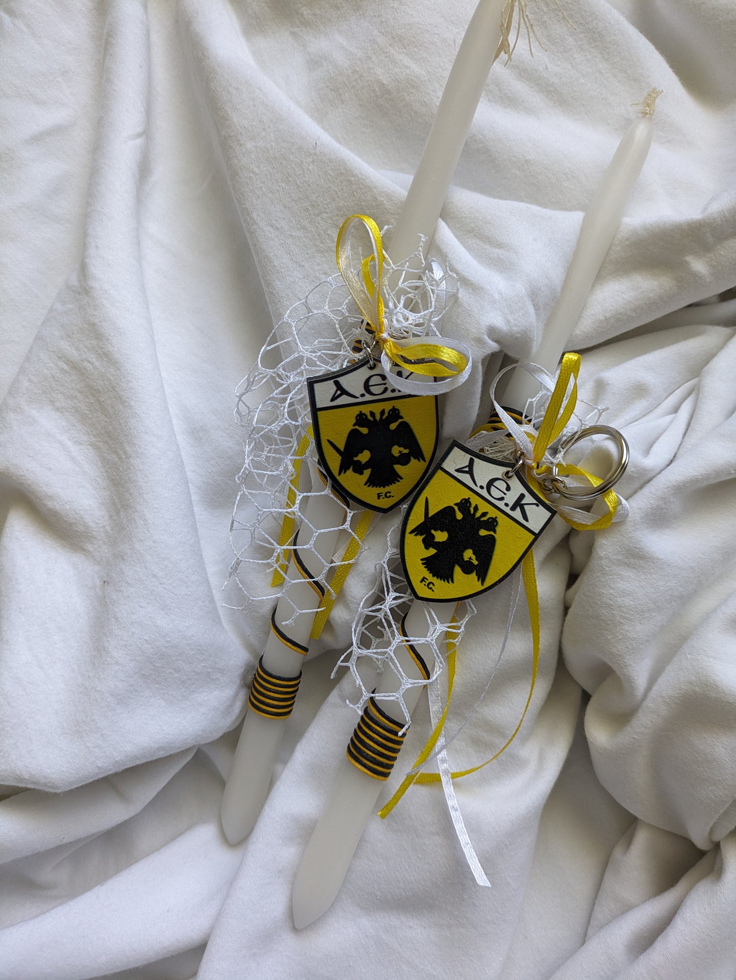 AEK Keyring Candle