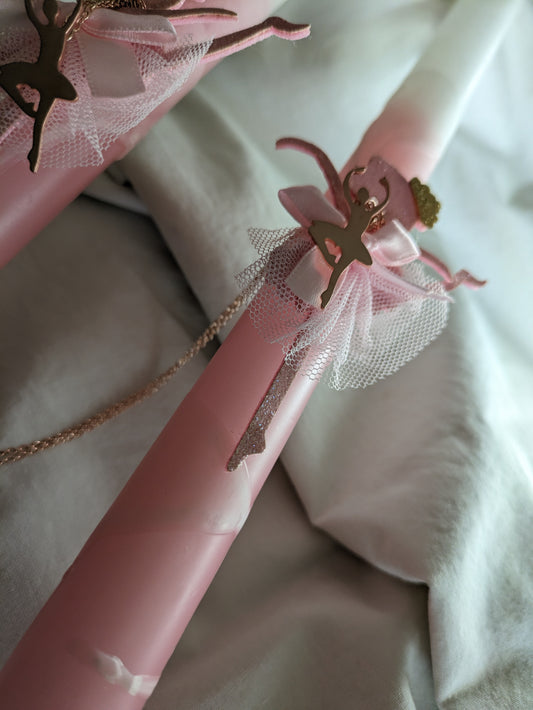 Ballerina surprise candle
