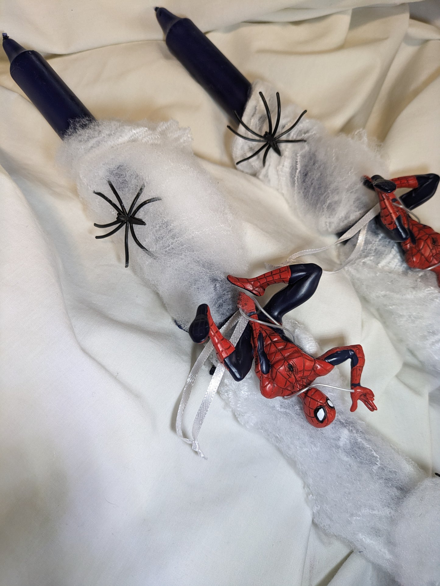 Spiderman Web Candle