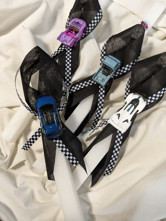 Hot Wheels Car Candle