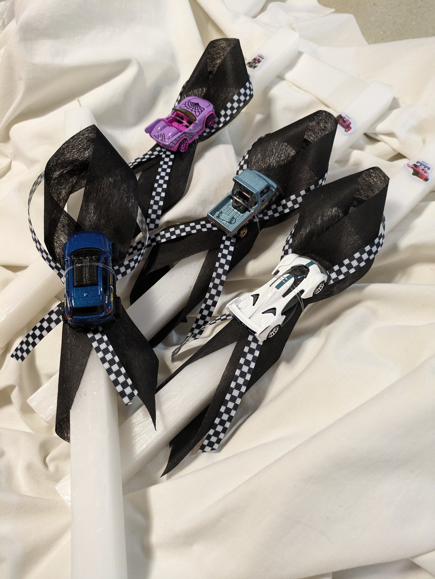 Hot Wheels Car Candle