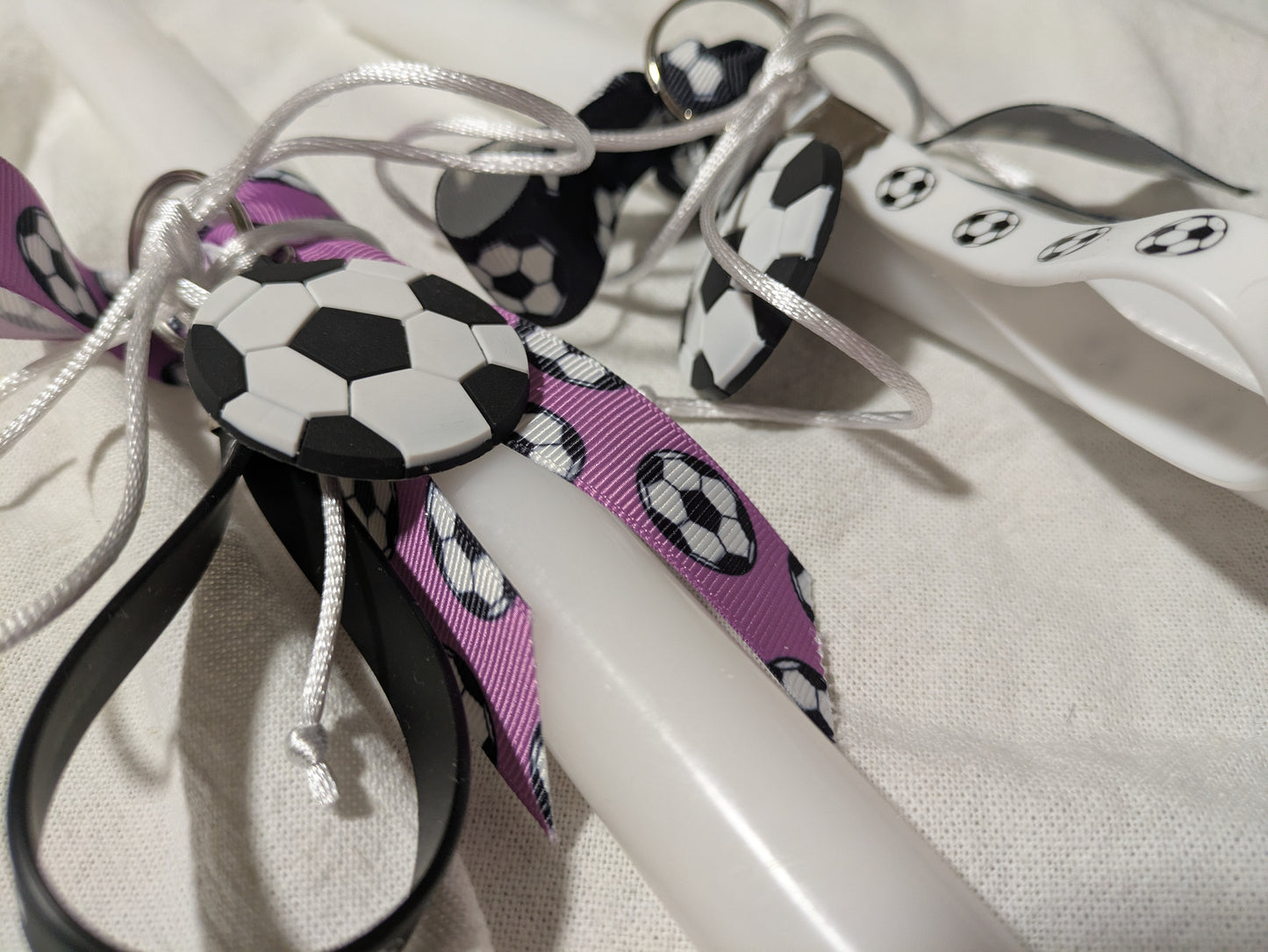 Soccer Keyring/Bag Tag