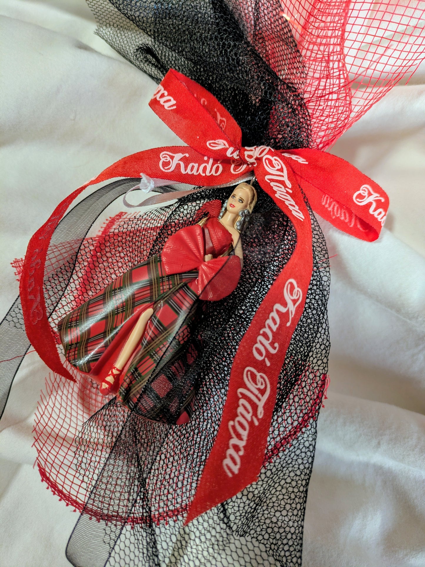 Barbie keepsake hanging Candle