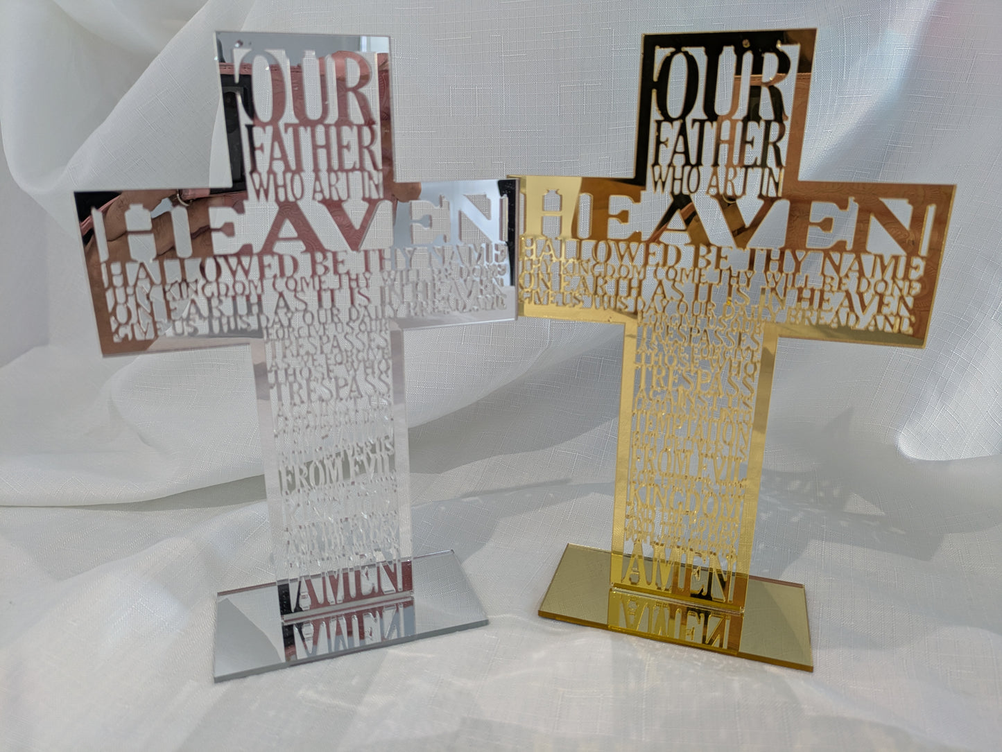 Standing prayer cross