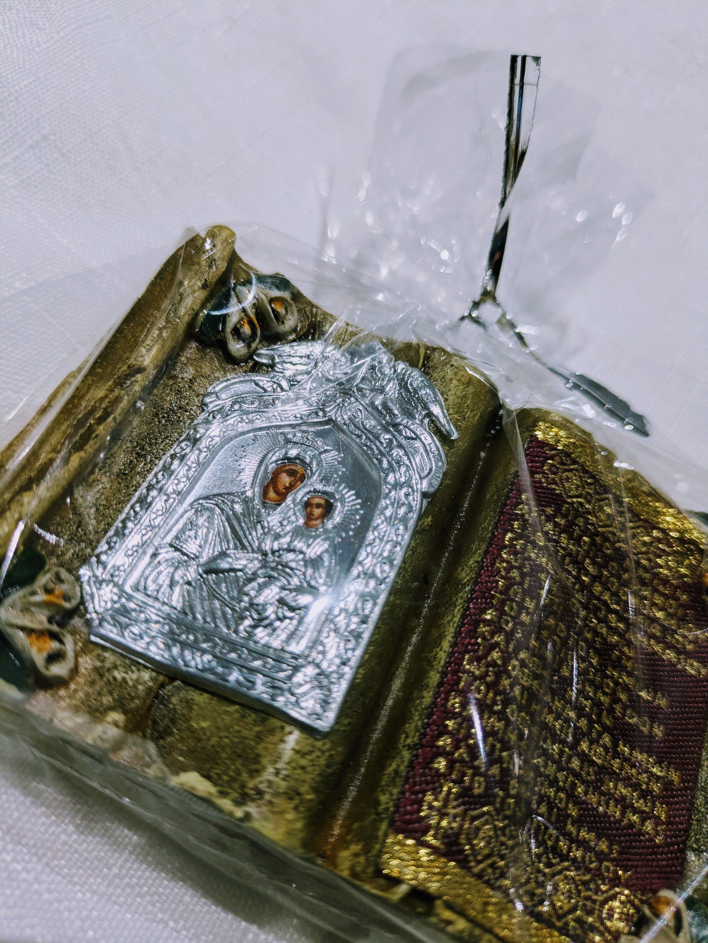 Greek Lord's Prayer Ornament