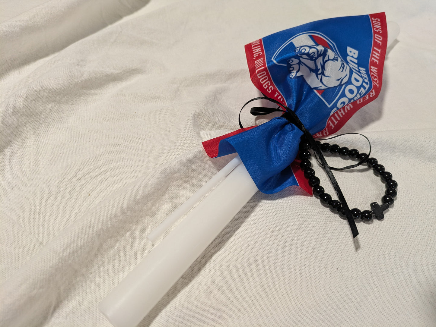 AFL Flag & Bracelet Candle