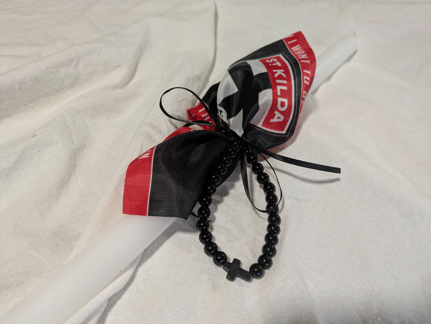 AFL Flag & Bracelet Candle