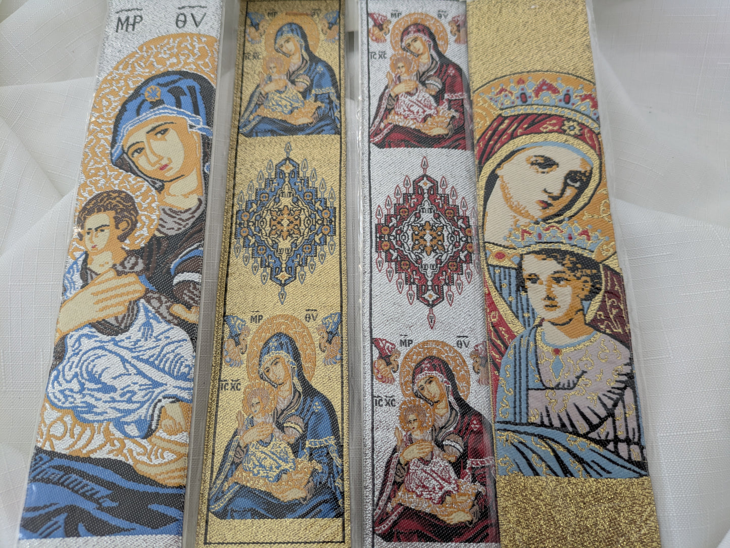 Religious tapestry bookmark