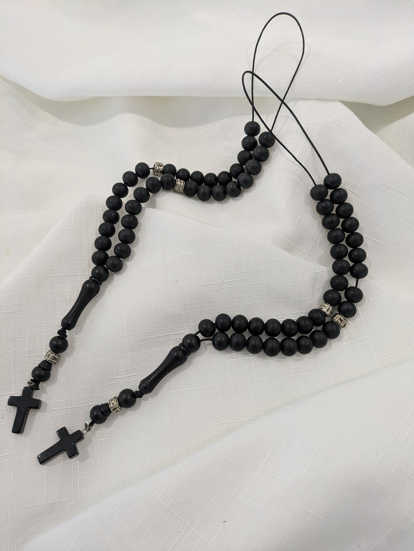 Beaded Cross hanging