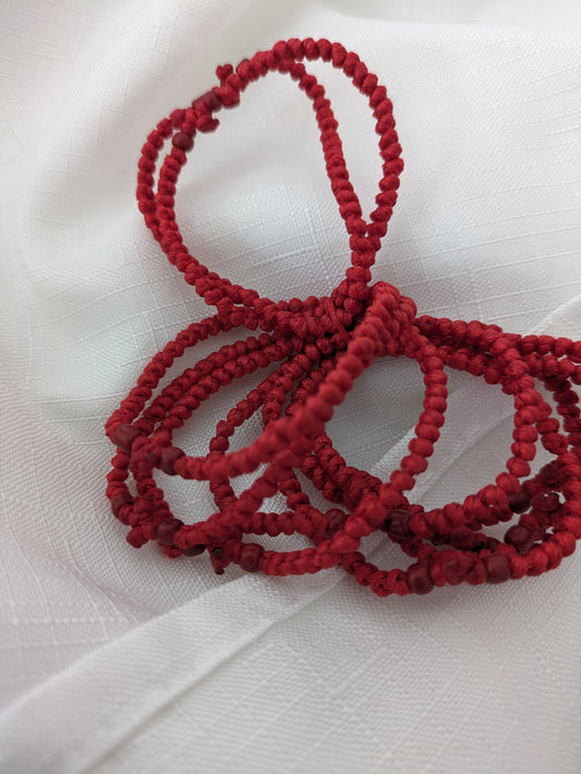 Prayer Rope- Komboskini Red