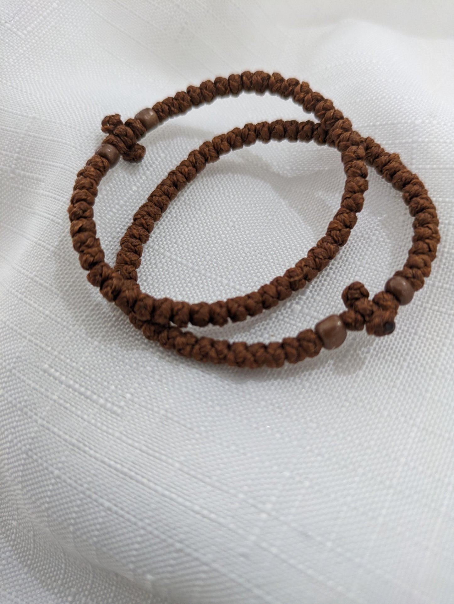 Prayer Rope- Komboskini Light Brown