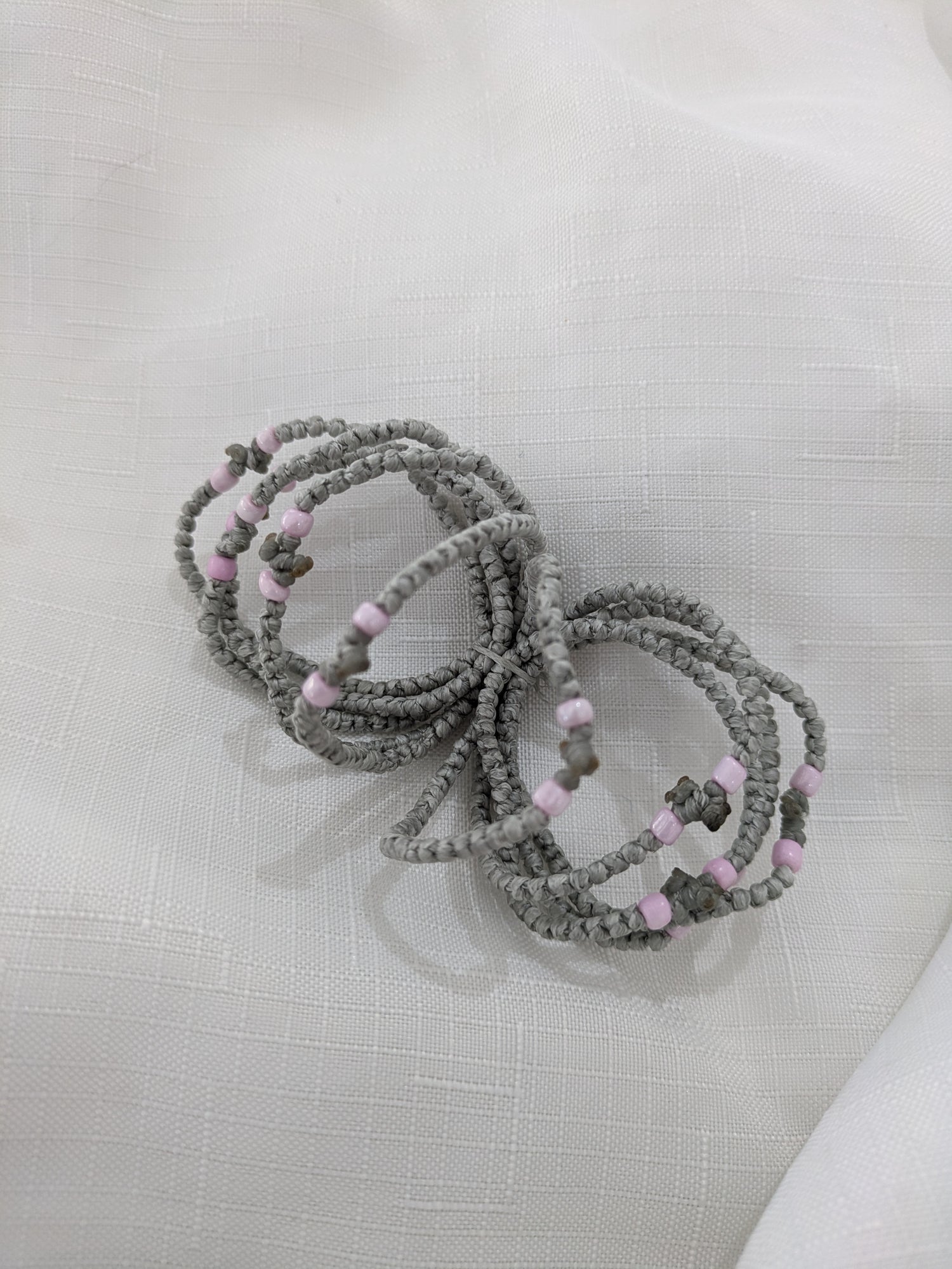 Gray Prayer Rope Prayer Rope- Komboskini Silver – Mataki Filaxto