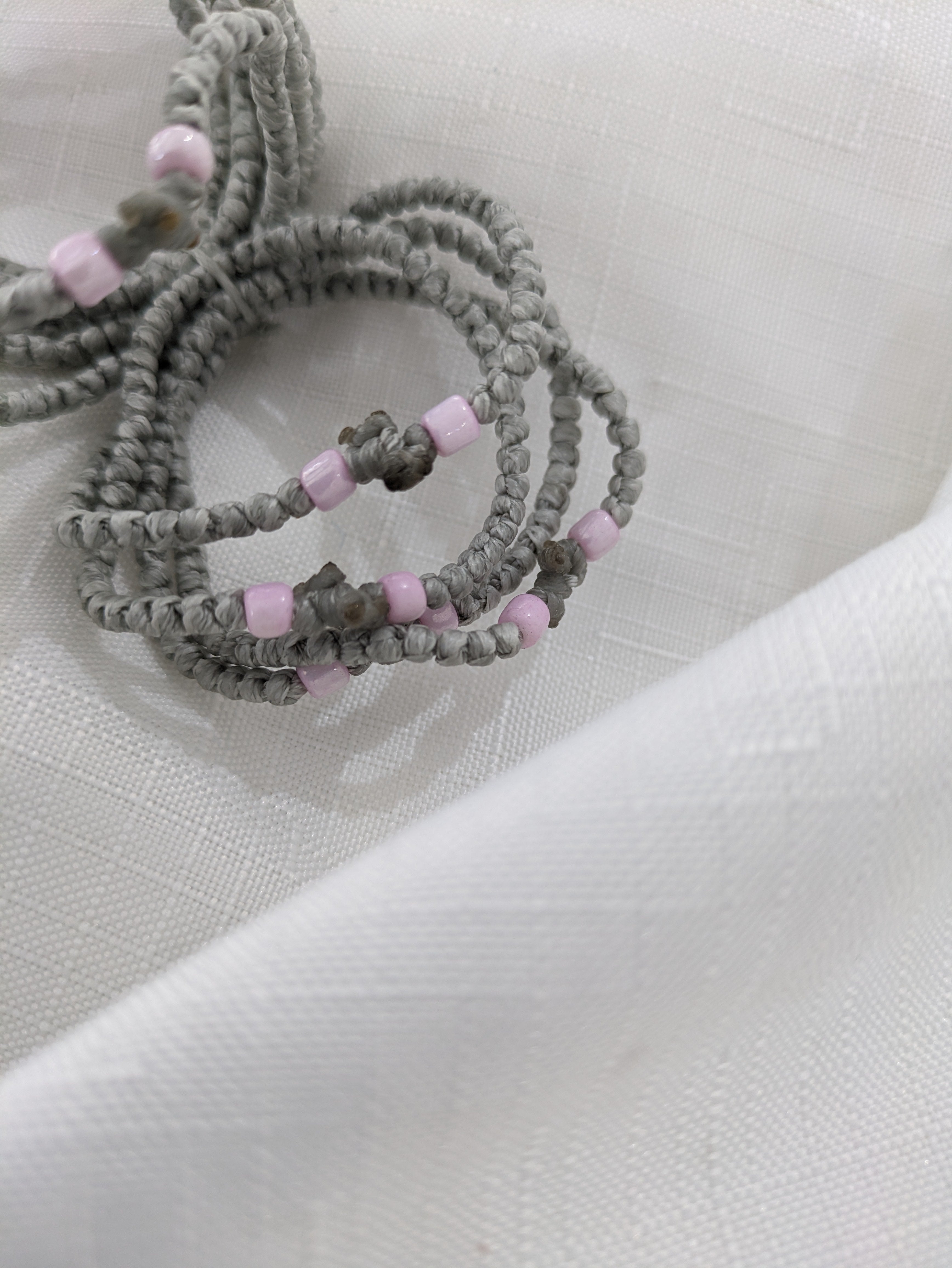 Gray Prayer Rope Prayer Rope- Komboskini Silver – Mataki Filaxto