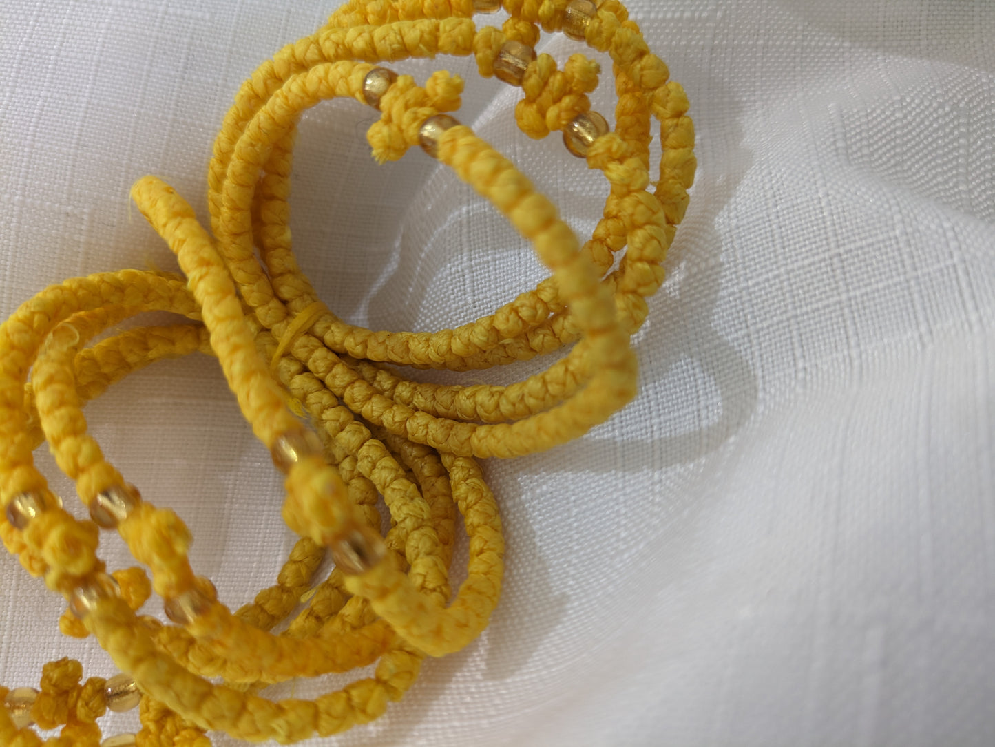 Prayer Rope- Komboskini Yellow