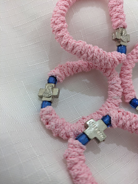 Prayer Rope- Komboskini Thick Pink