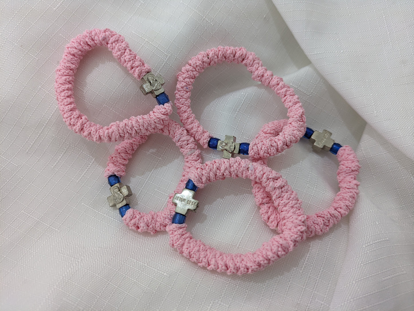 Prayer Rope- Komboskini Thick Pink