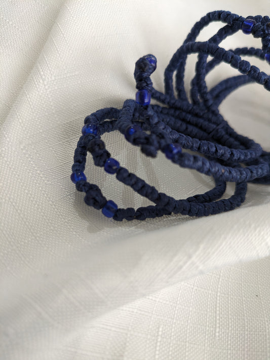 Prayer Rope- Komboskini Navy Blue