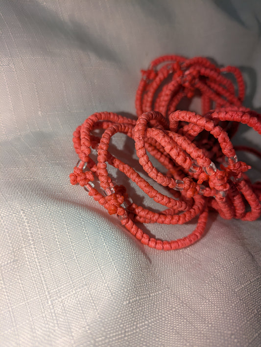 Prayer Rope- Komboskini Fluro Pink