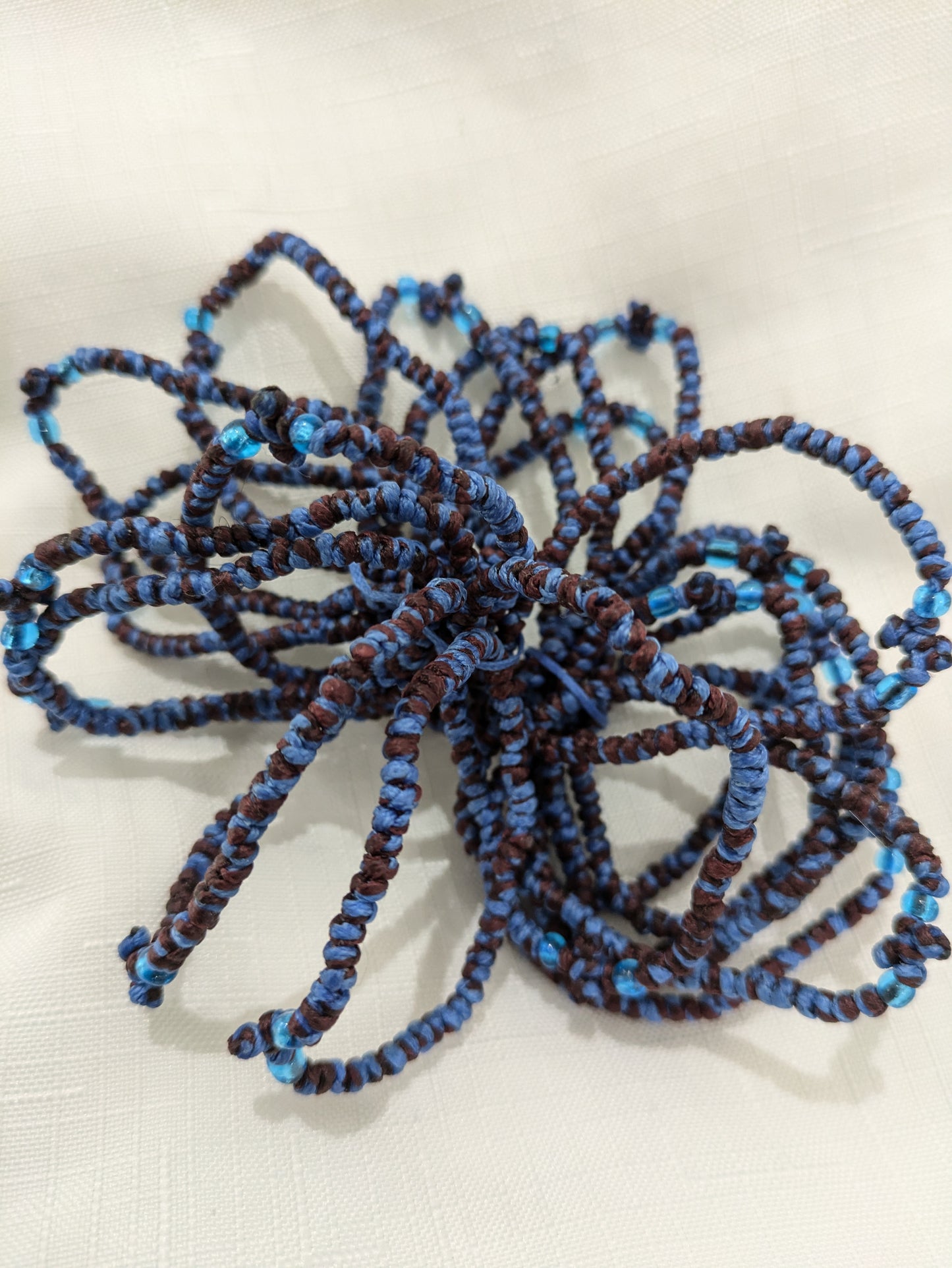 Prayer Rope- Komboskini Blue/Brown