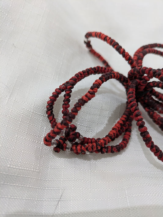 Prayer Rope- Komboskini Red/Black