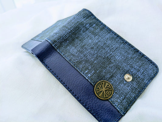 Men's wallet blue