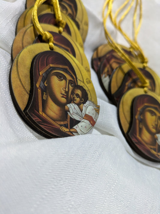Panagia Magnet/Hanging Round