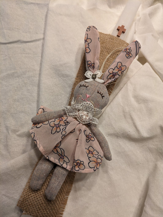 Her Bunny Candle- Theodora