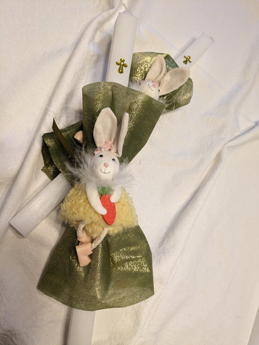 Dangling Bunny- Yellow