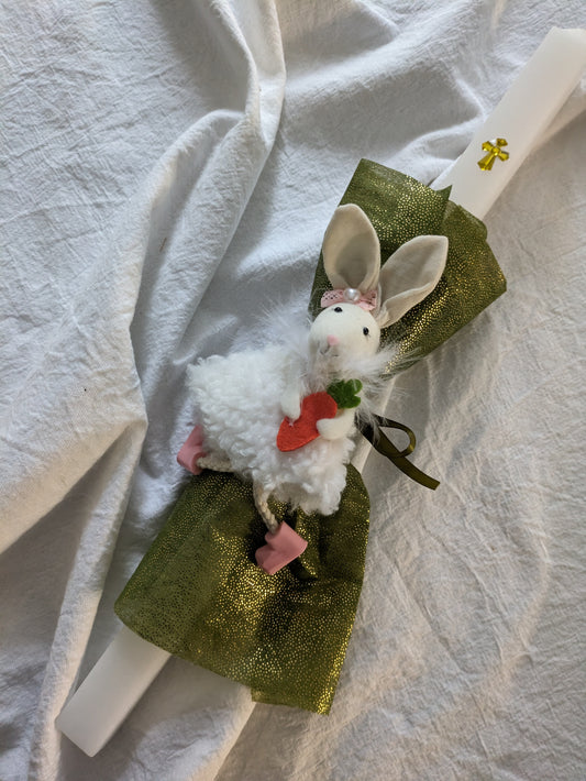Dangling Bunny- Green