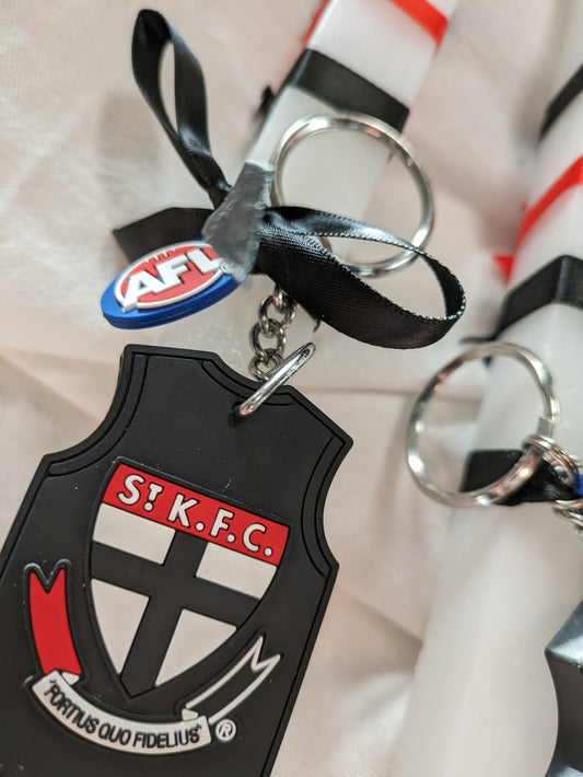 St Kilda AFL Guernsey Keyring Candle