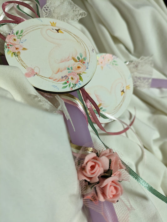 Swan magnet/hanging Candle