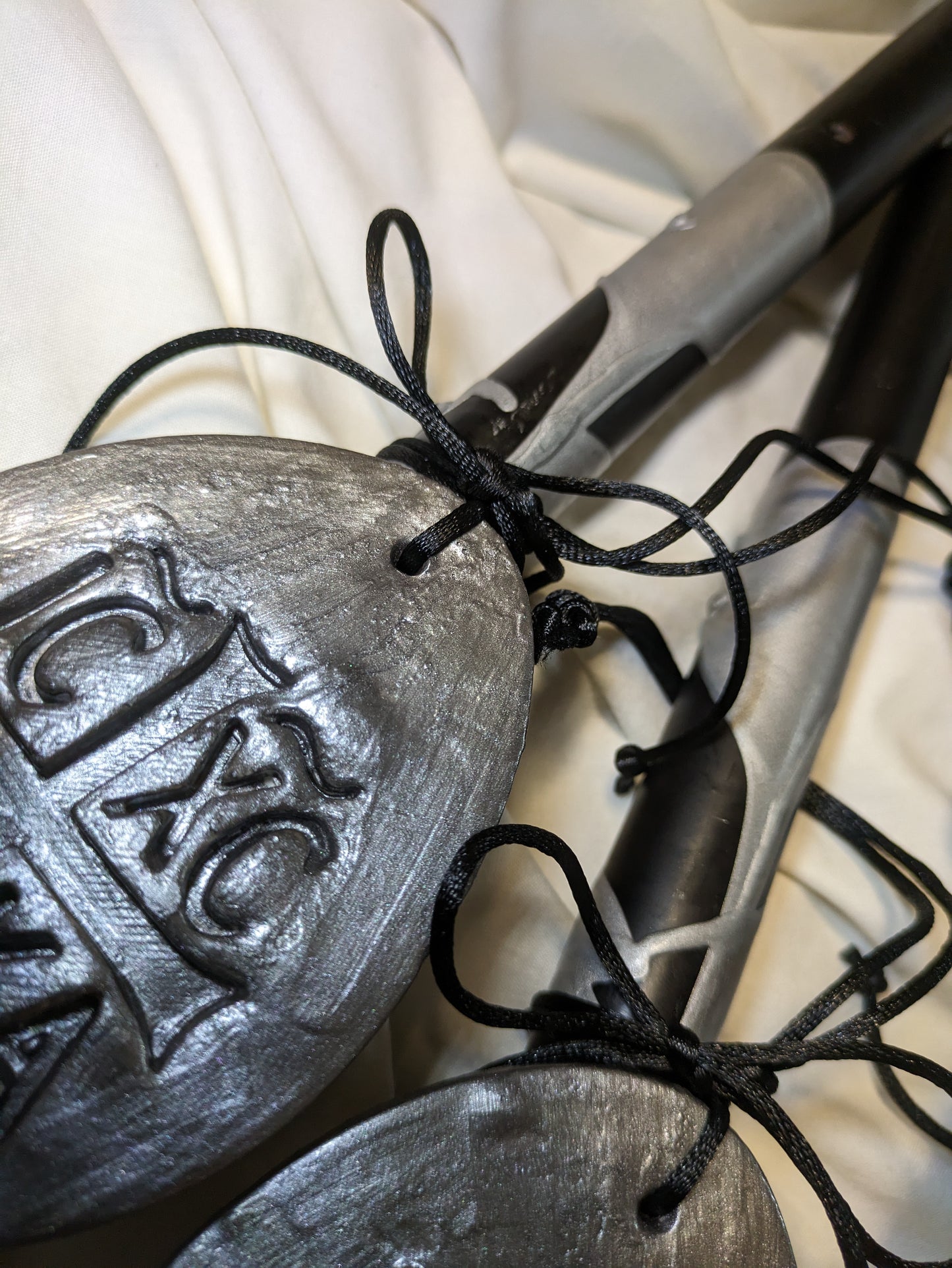 ICXCNIKA handpainted clay hanging candle