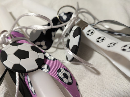 Soccer Keyring/Bag Tag