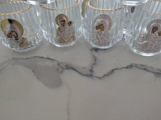 Glass Kantili Tealight Candle Holders