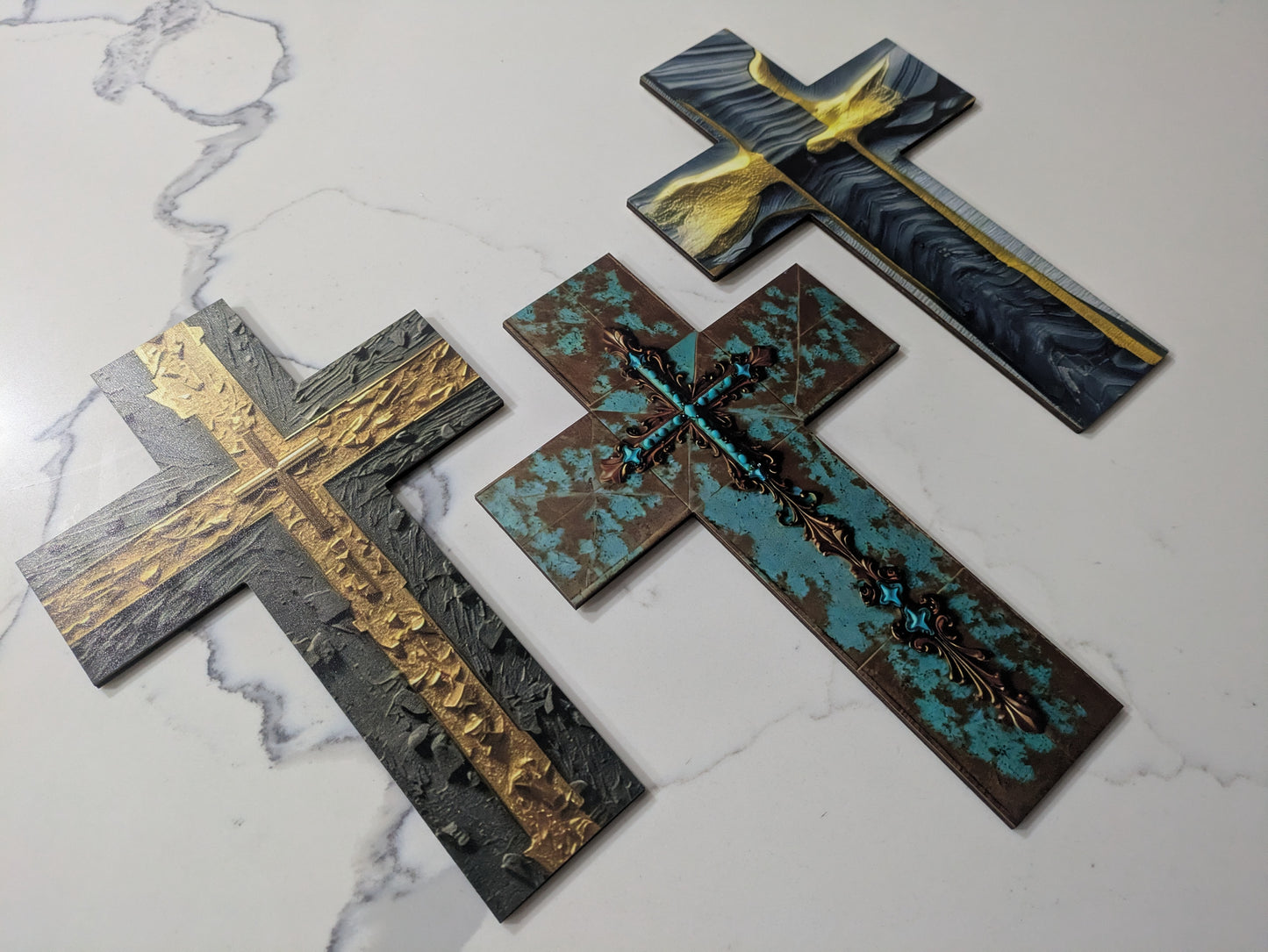 2D Flat Cross wall Hangings
