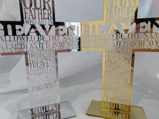 Standing prayer cross